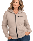 Felpa con cappuccio riscaldata - Donna | Dual Heating - Beige
