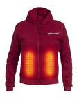 Felpa con cappuccio riscaldata PRO - Donna | Borgogna