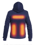 Felpa con cappuccio riscaldata PRO - Donna | Blu Navy