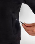 Felpa con cappuccio riscaldata - Donna | Dual Heating - Nero
