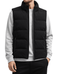 Gilet Imbottito Riscaldato da Uomo Nero – Dual Heating