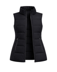 Gilet Imbottito Riscaldato da Donna Nero – Dual Heating
