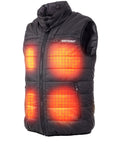 Scaldacorpo imbottito riscaldato da uomo - Dual Heating | USB