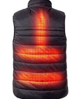 Scaldacorpo imbottito riscaldato da uomo - Dual Heating | USB