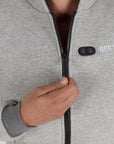Felpa con cappuccio riscaldata - Donna | Dual Heating - Grigio