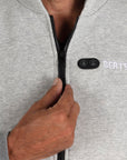 Felpa con cappuccio riscaldata - Uomo | Dual Heating - Grigio