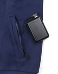 Felpa con cappuccio riscaldata - Donna | Dual Heating - Blu Navy