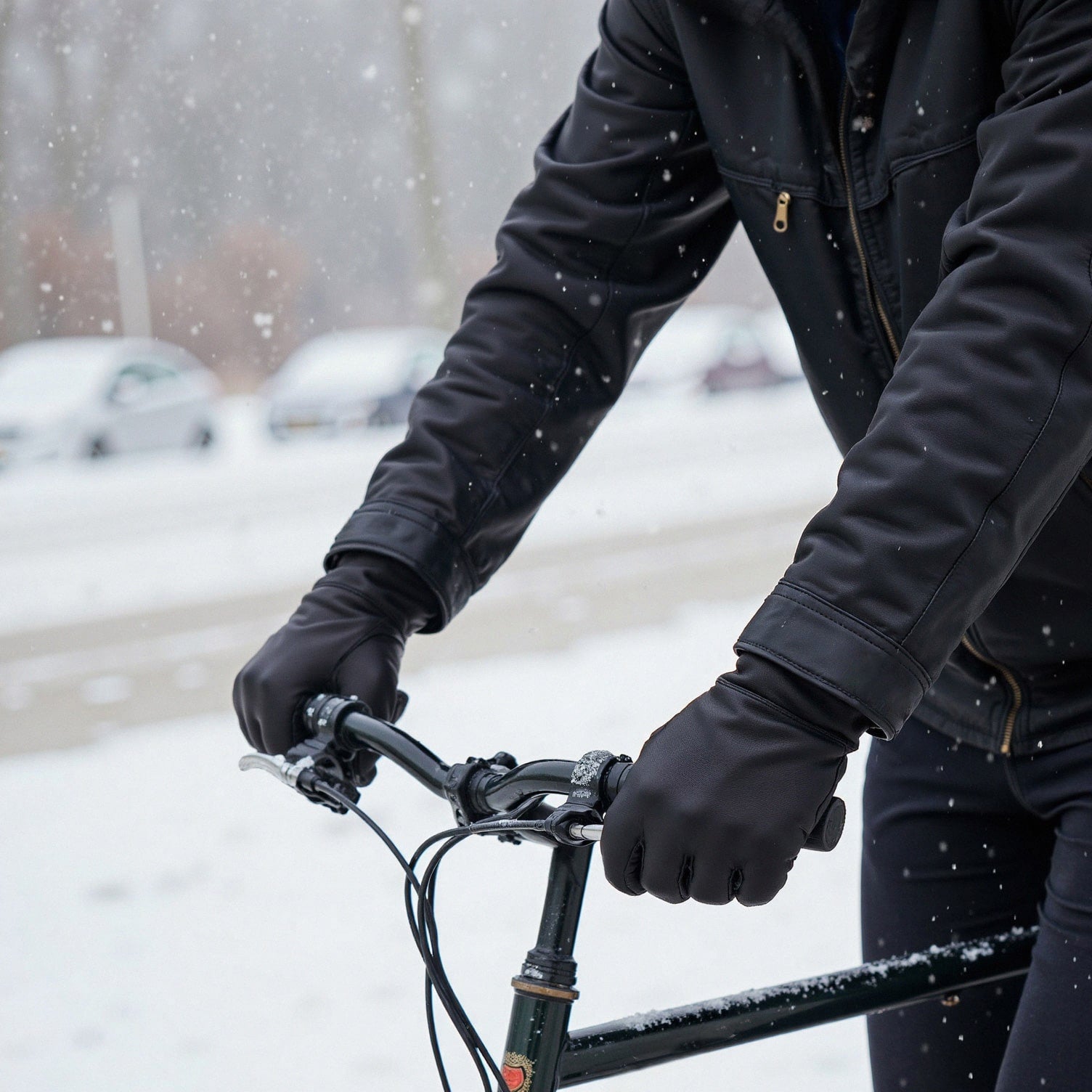 Guanti in pelle riscaldati - Single Heating