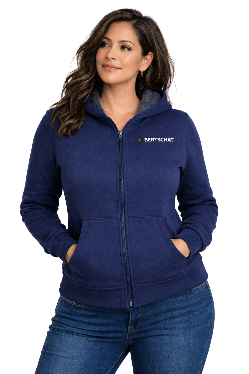 Felpa con cappuccio riscaldata PRO - Donna | Blu Navy