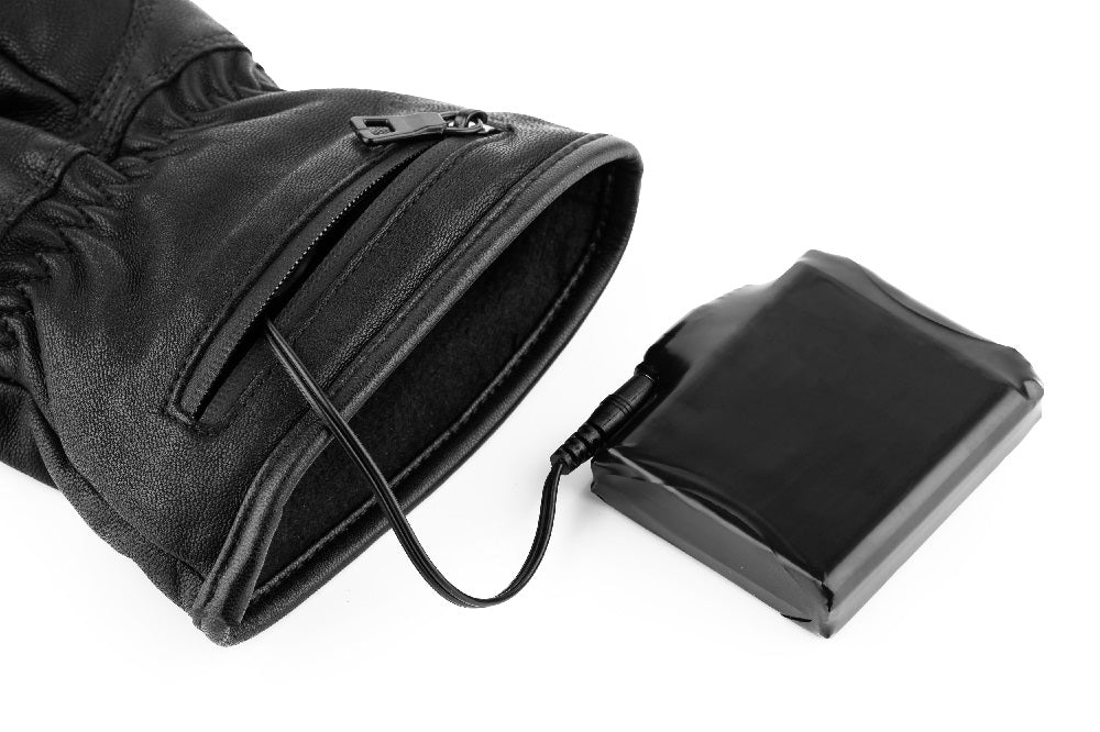 Guanti in pelle riscaldati - Single Heating