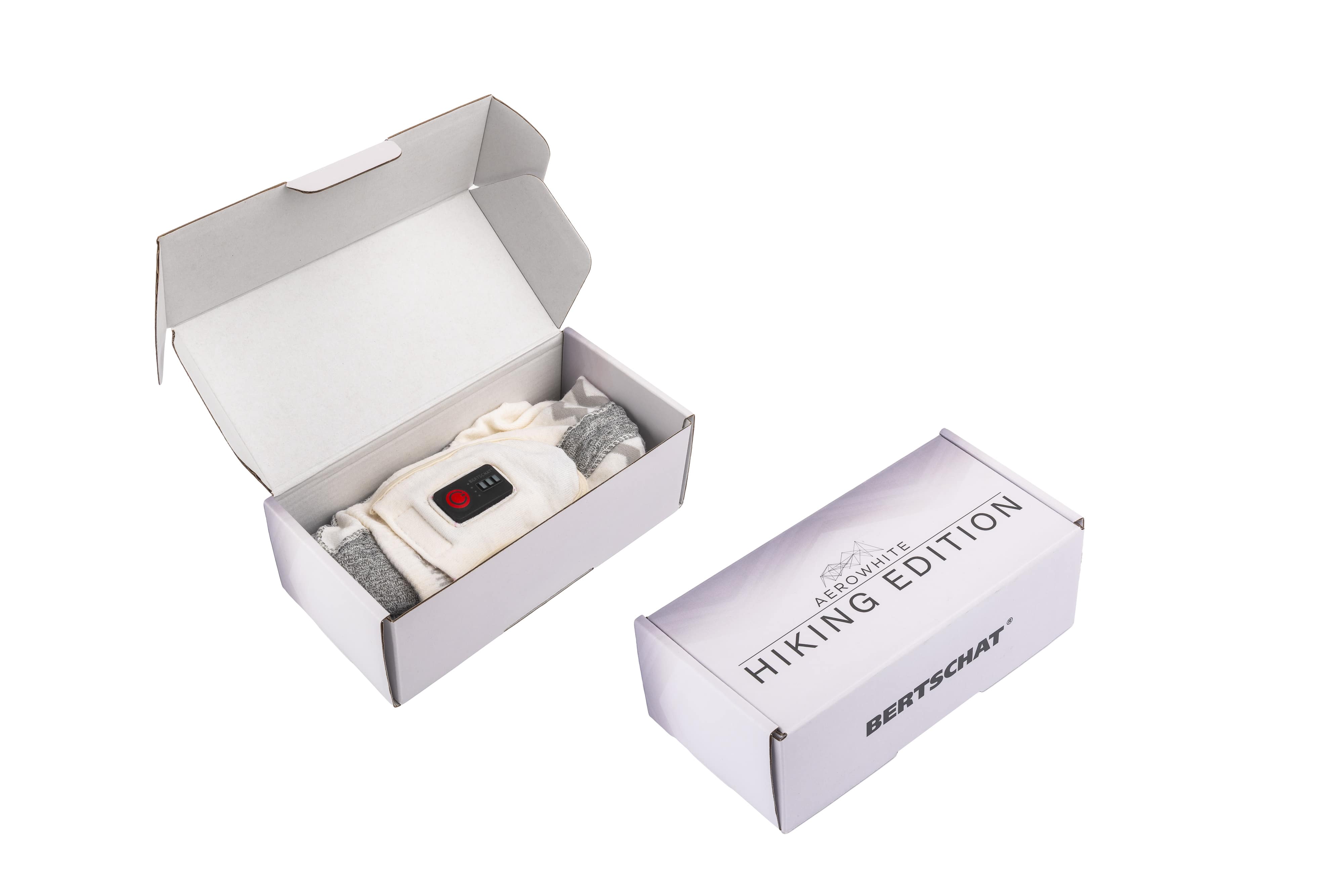 Calze Riscaldate - Aerowhite | Edizione Sportiva - USB-C | Sottili e Resistenti