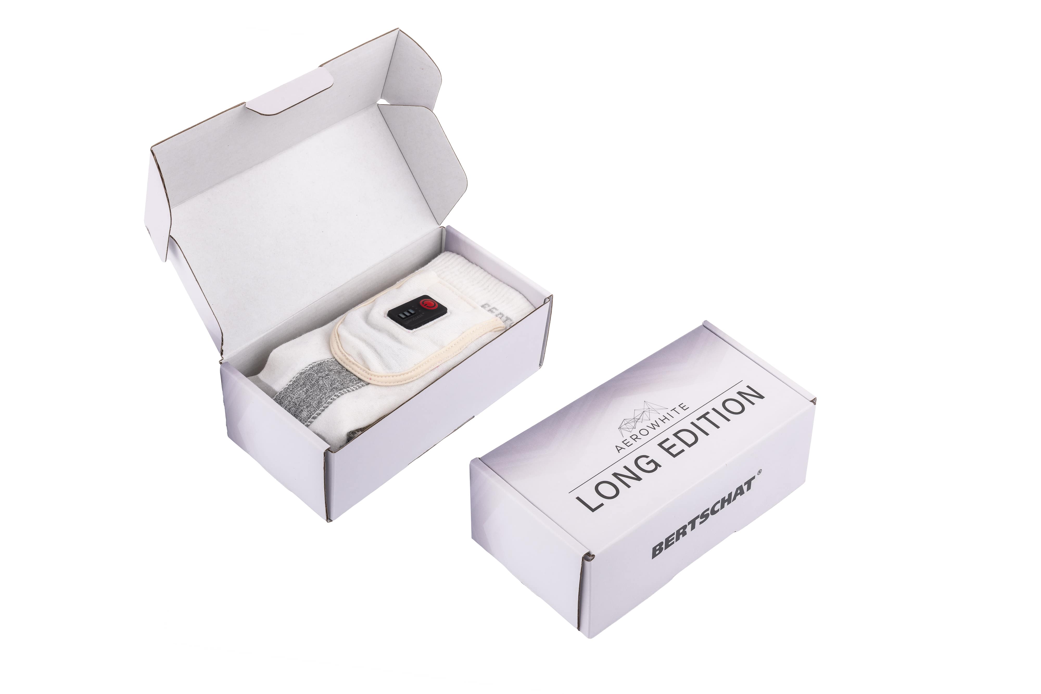 Calze Riscaldate - Aerowhite | Edizione Sport Invernali - USB-C | Sottili e Resistenti