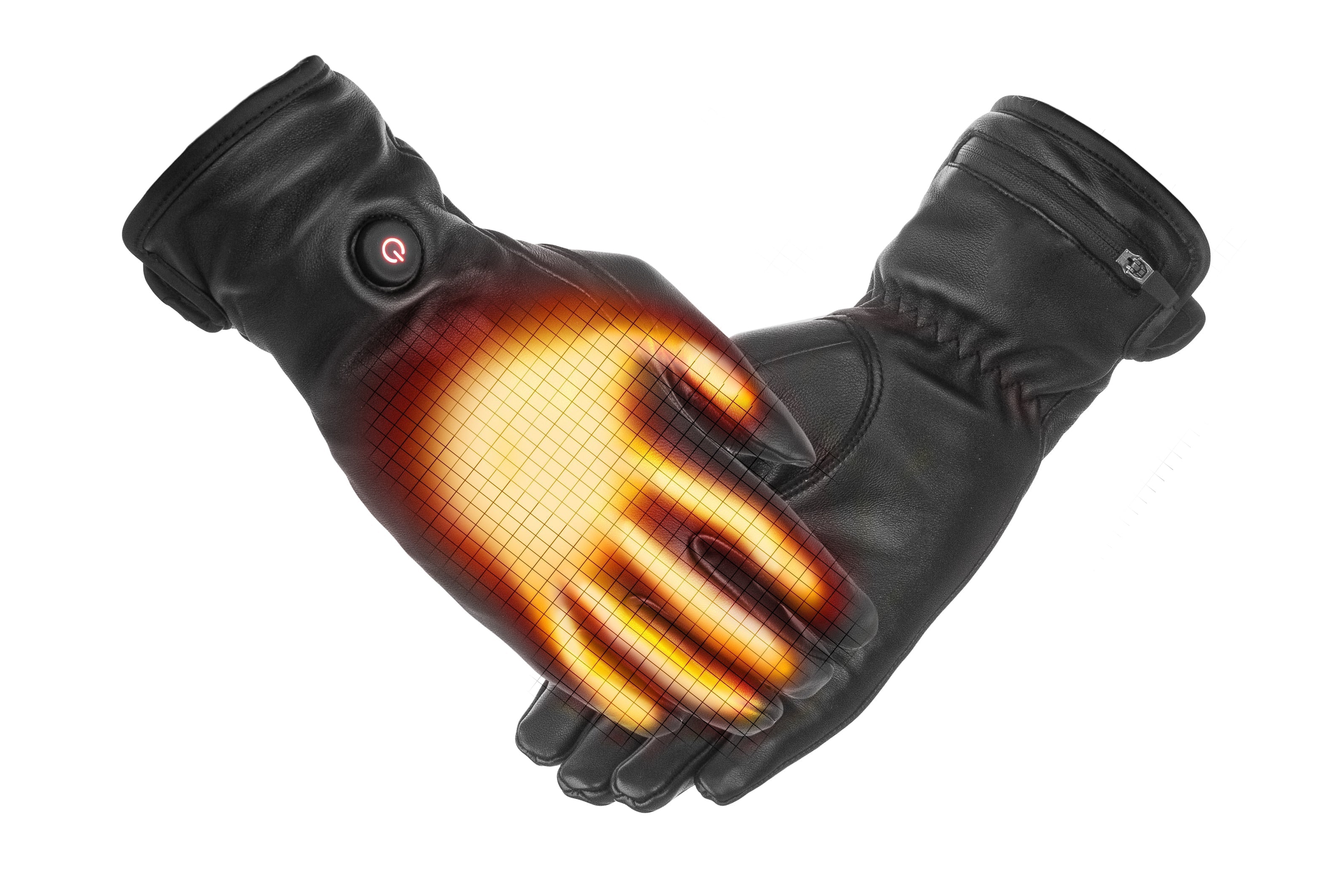 Guanti Riscaldati in Pelle per Donna - USB-C | Pelle di Pecora