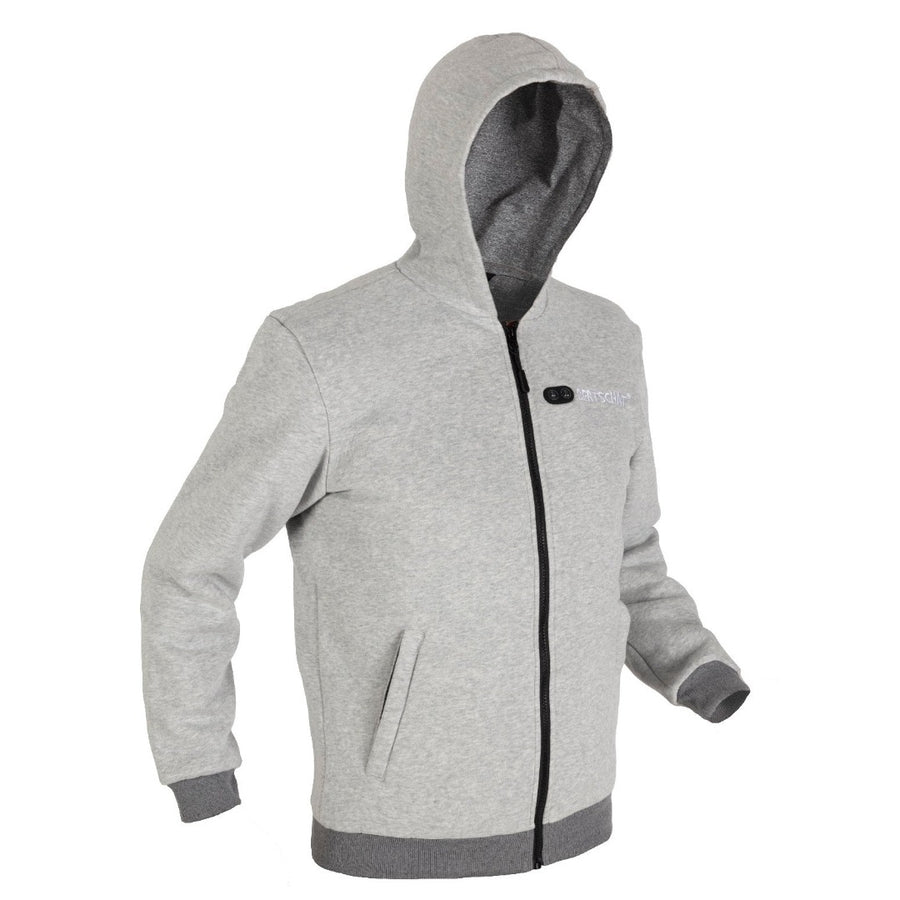 Felpa con cappuccio riscaldata - Uomo | Dual Heating - Grigio