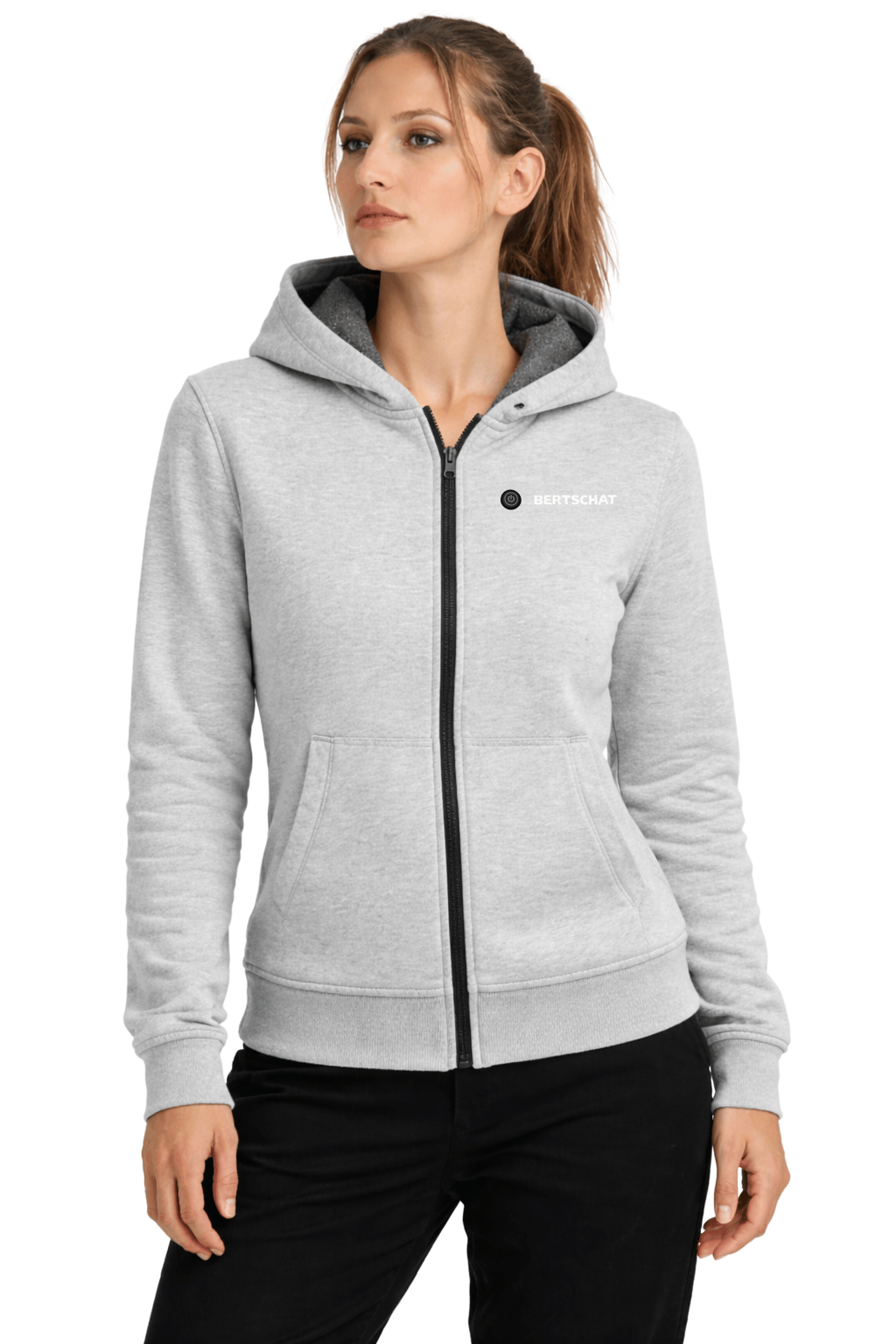 Felpa con cappuccio riscaldata PRO - Donna | Grigio