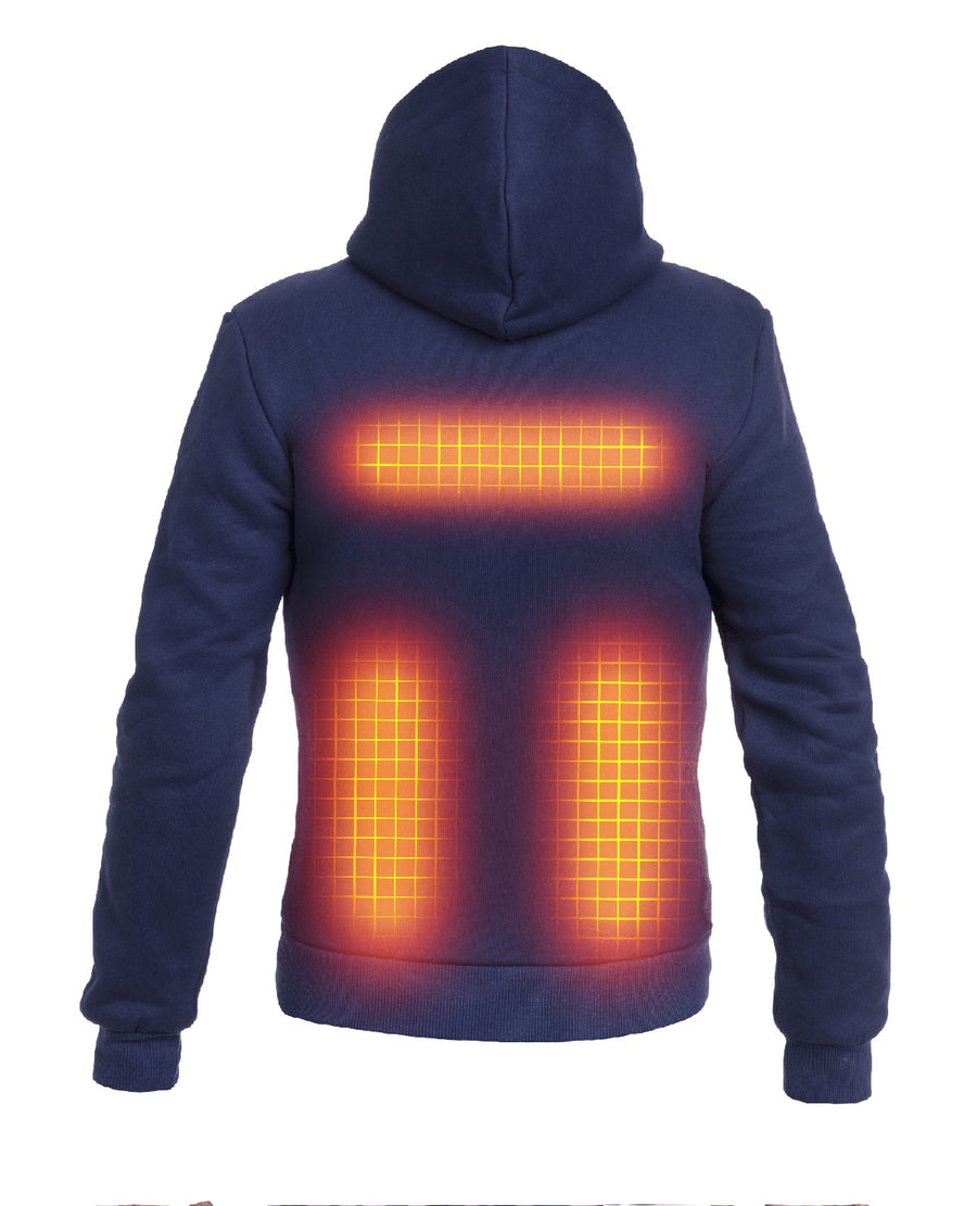Felpa con cappuccio riscaldata PRO - Donna | Blu Navy