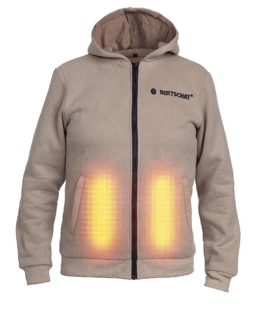 Felpa con cappuccio Riscaldata PRO - Uomo | Beige