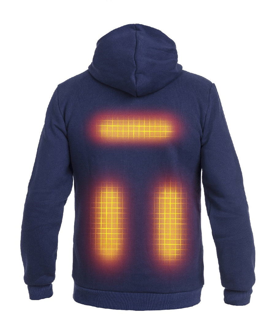 Felpa con cappuccio Riscaldata PRO - Uomo | Blu Navy