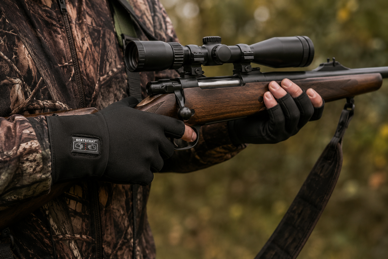 Guanti Riscaldati Senza Dita – Dual Heating