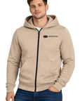 Felpa con cappuccio riscaldata - Uomo | Dual Heating - Beige