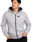 Felpa con cappuccio riscaldata - Uomo | Dual Heating - Grigio
