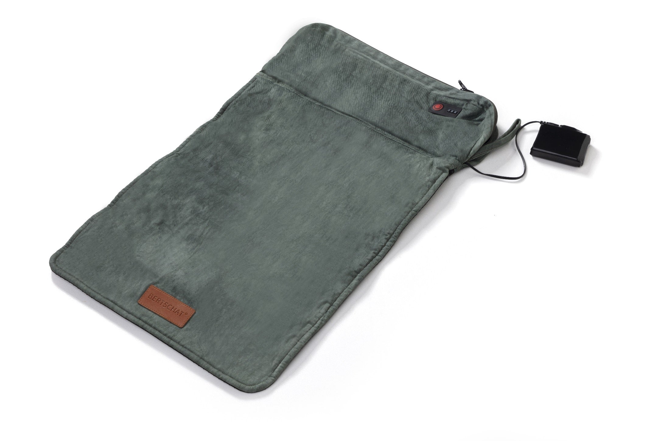 Cuscino riscaldato 50 x 30 cm | USB - Nero e Verde