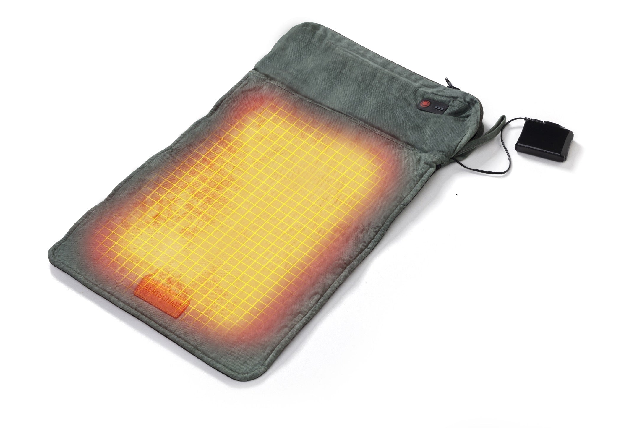 Cuscino riscaldato 50 x 30 cm | USB - Nero e Verde