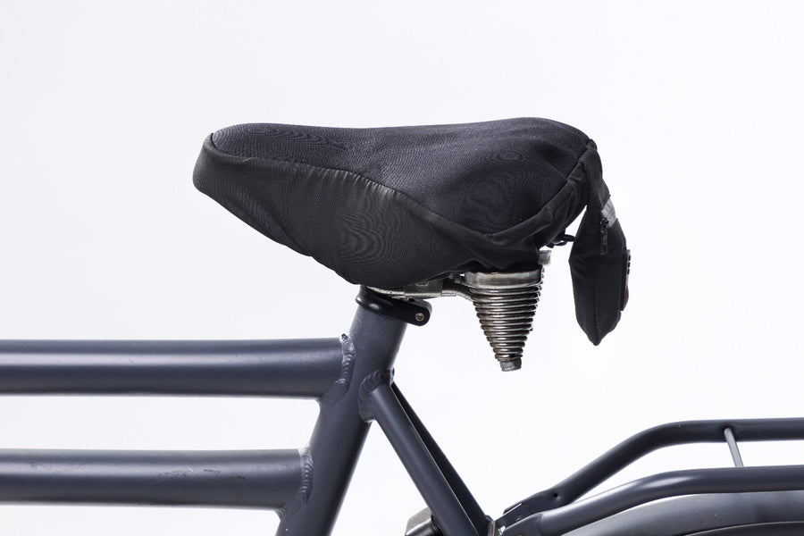 Copri sella riscaldato per bicicletta