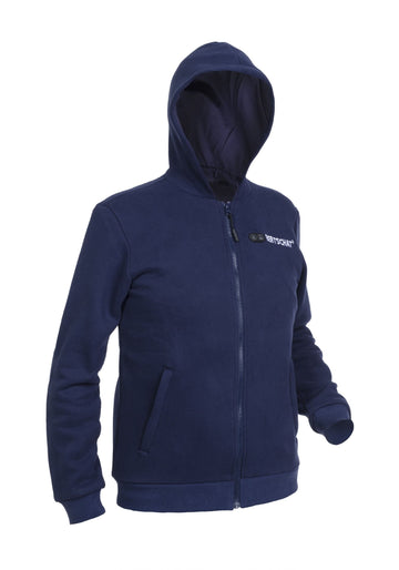 Felpa con cappuccio riscaldata - Uomo | Dual Heating - Blu Navy