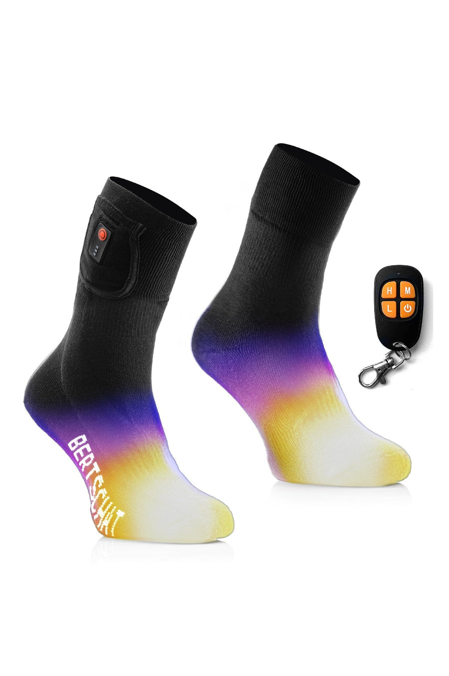 Calze riscaldate PRO - Edizione per escursionisti | USB